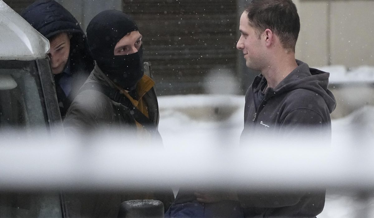 NextImg:Pretrial detention of reporter Evan Gershkovich in Russia extended through March