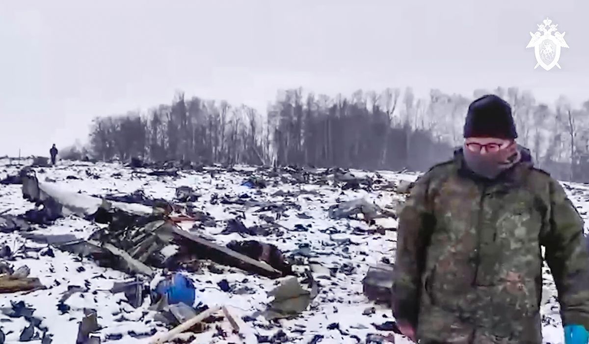 NextImg:Ukraine says it has no evidence for Russia’s claim that dozens of POWs died in a shot down plane