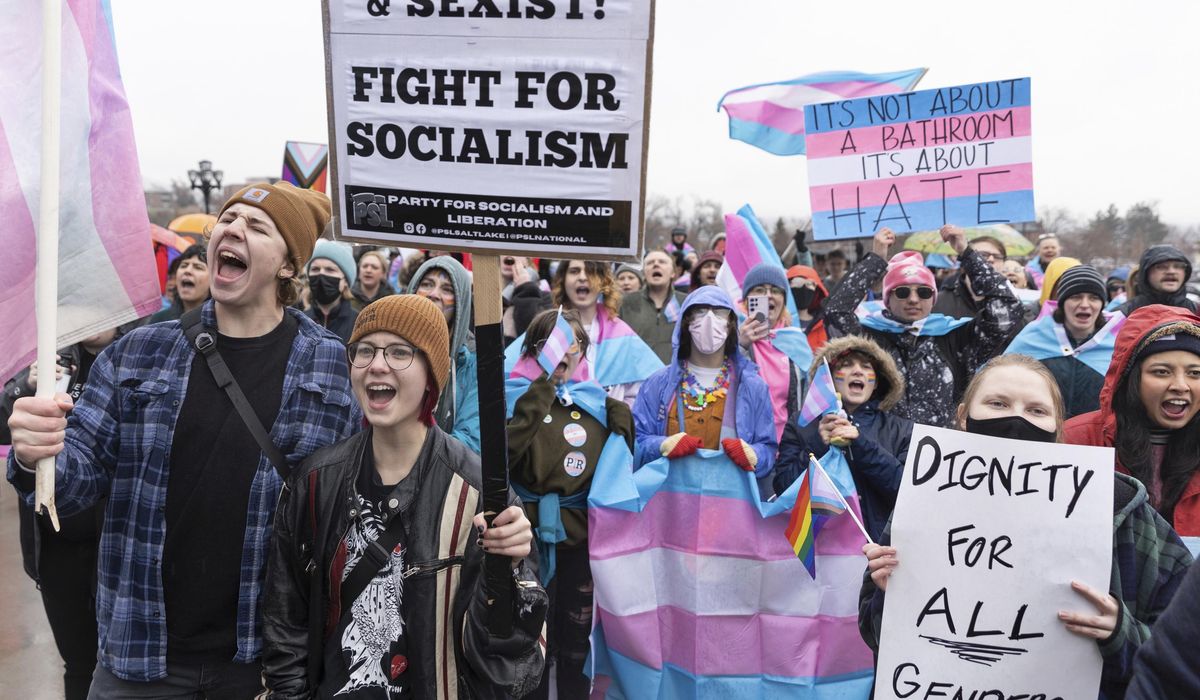 NextImg:Utah poised to become the next state to regulate bathroom access for transgender people
