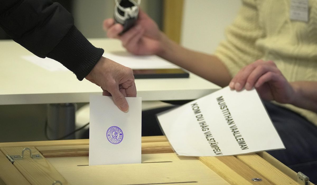 NextImg:Finns go to the polls to elect a new president at an unprecedented time for the NATO newcomer
