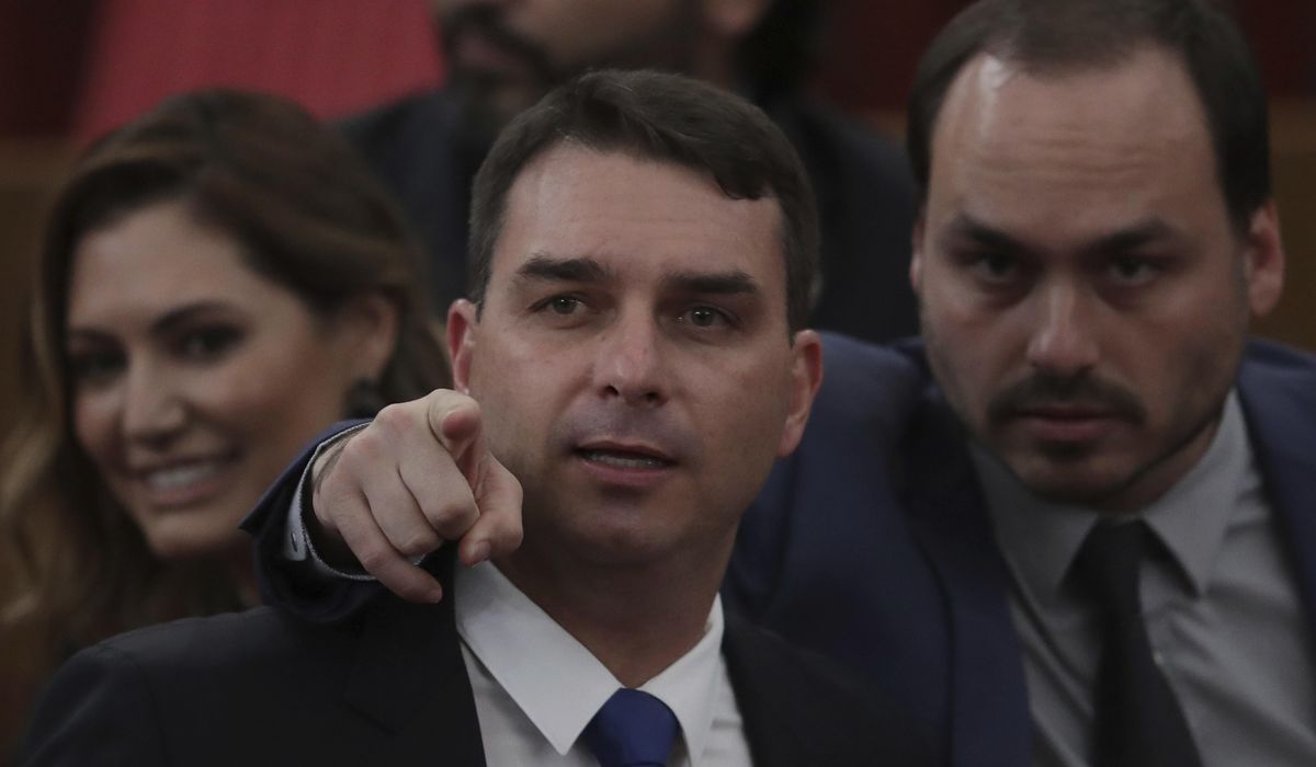 NextImg:In Brazil, a son of Bolsonaro is targeted by investigation over alleged political spying