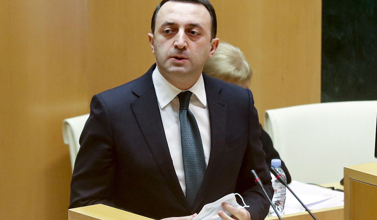 NextImg:Georgia’s prime minister steps down to prepare for national elections this fall