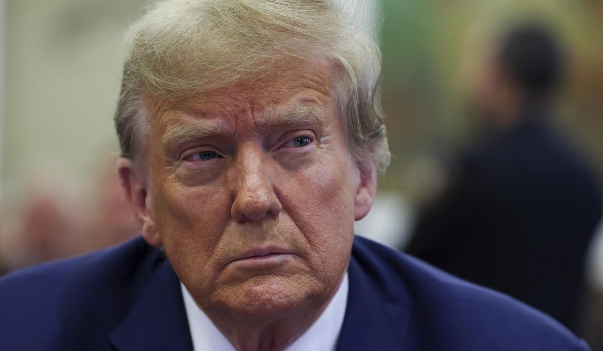 NextImg:Trump: Border bill is a trick to pin blame for migrant crisis on Republicans