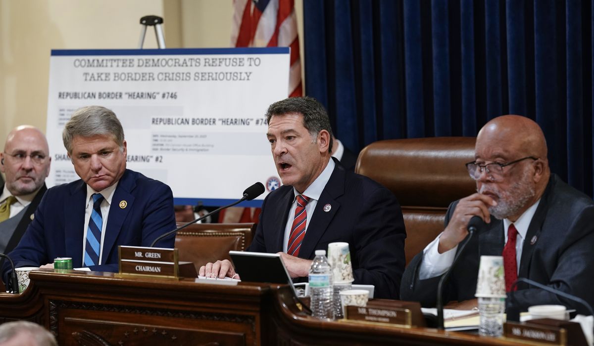 NextImg:GOP: Mayorkas getting same treatment as Trump, deserves impeachment for undermining immigration law