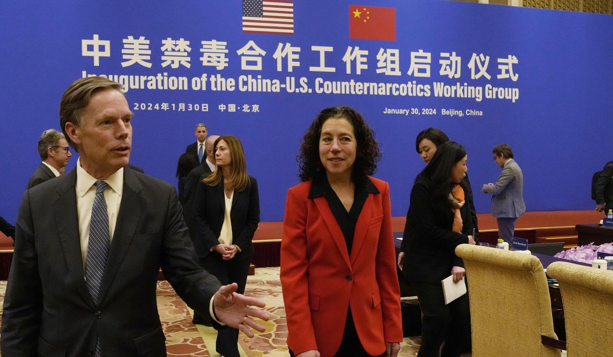 NextImg:U.S. engaged in ‘battle of ideas’ with communist China, U.S. ambassador says