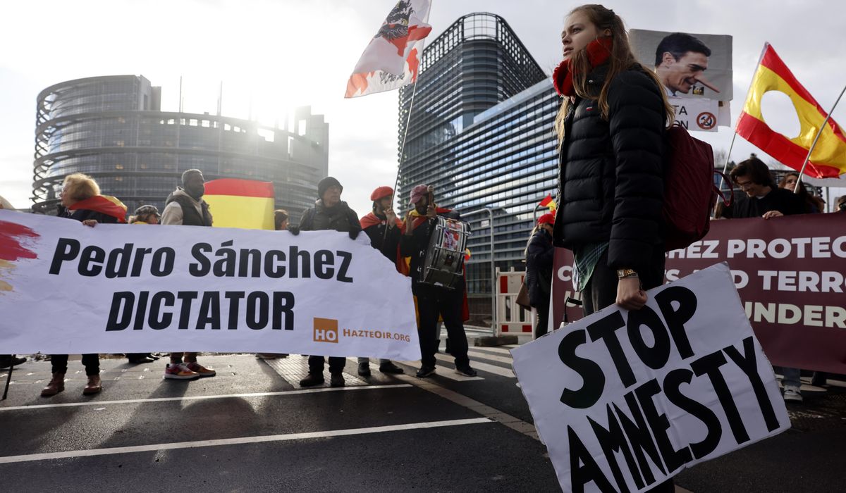 NextImg:Spain’s lawmakers are to vote on a hugely divisive amnesty law for Catalan separatists