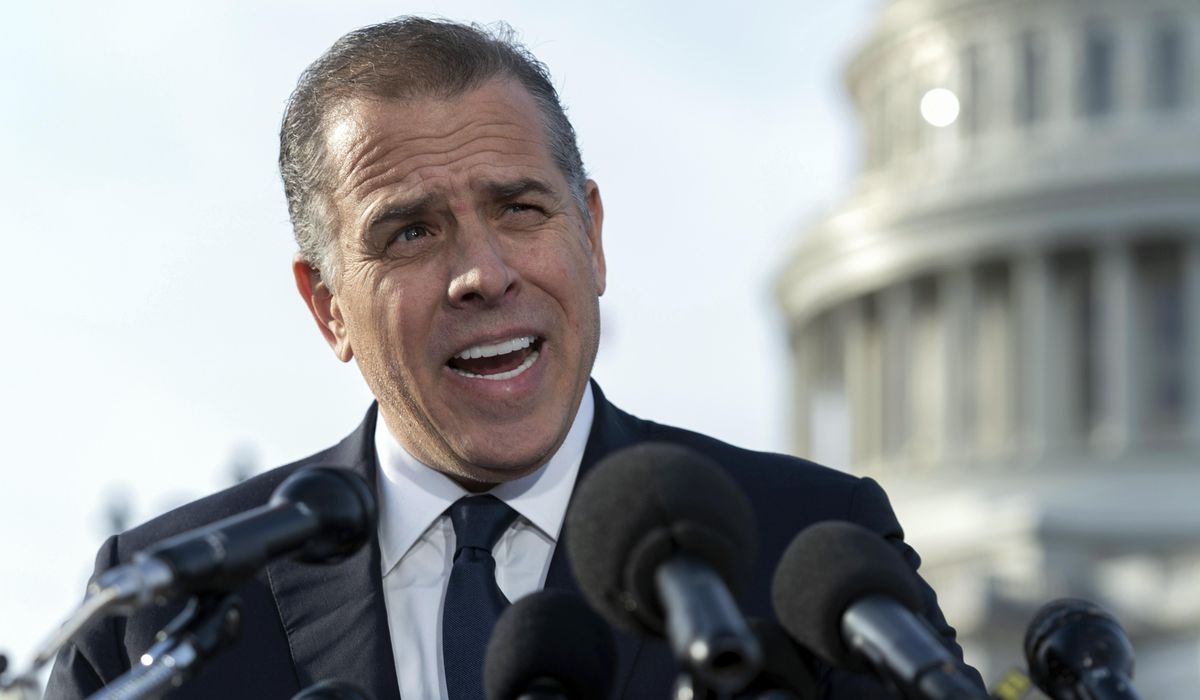 NextImg:Hunter Biden’s lawyers press for dismissal of gun charges by arguing they are politically motivated