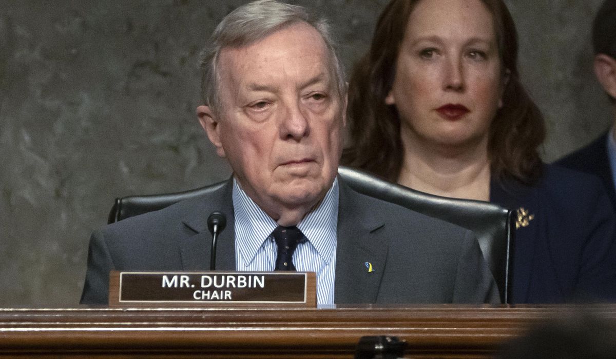 NextImg:Top Senate Democrat knocks Supreme Court for not quickly deciding Trump immunity claim