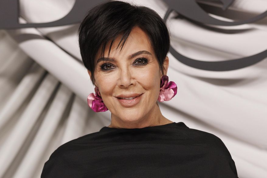 Kris Jenner appears at the Business of Fashion 500 Gala in Paris on Sept. 30, 2023. Jenner will appear in an ad for Oreo which will air at the Super Bowl. (AP Photo/Vianney Le Caer, File)