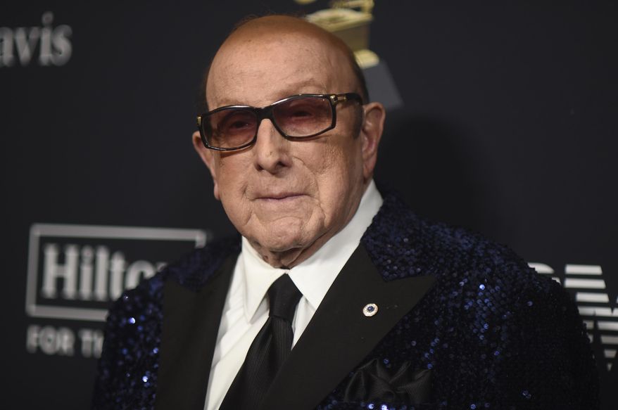 Clive Davis arrives at the Pre-Grammy Gala on Saturday, Feb. 3, 2024, at the Beverly Hilton Hotel in Beverly Hills, Calif. (Photo by Richard Shotwell/Invision/AP)