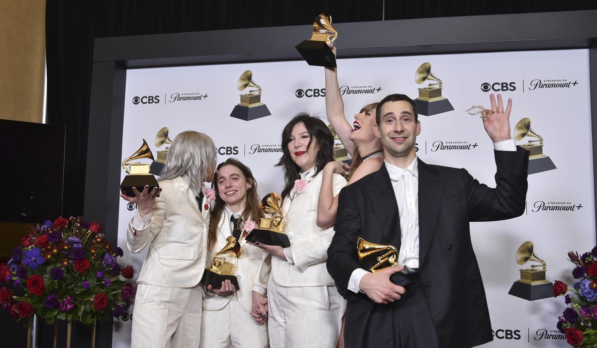 NextImg:Grammys are Taylor Swift’s world on a night when women like Cyrus, Mitchell and Chapman also shine