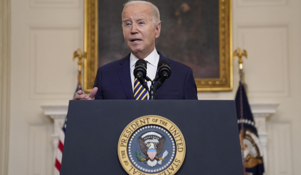 NextImg:Biden blames Trump, tells Congress to ‘show some spine’ as border security-Ukraine aid faces defeat