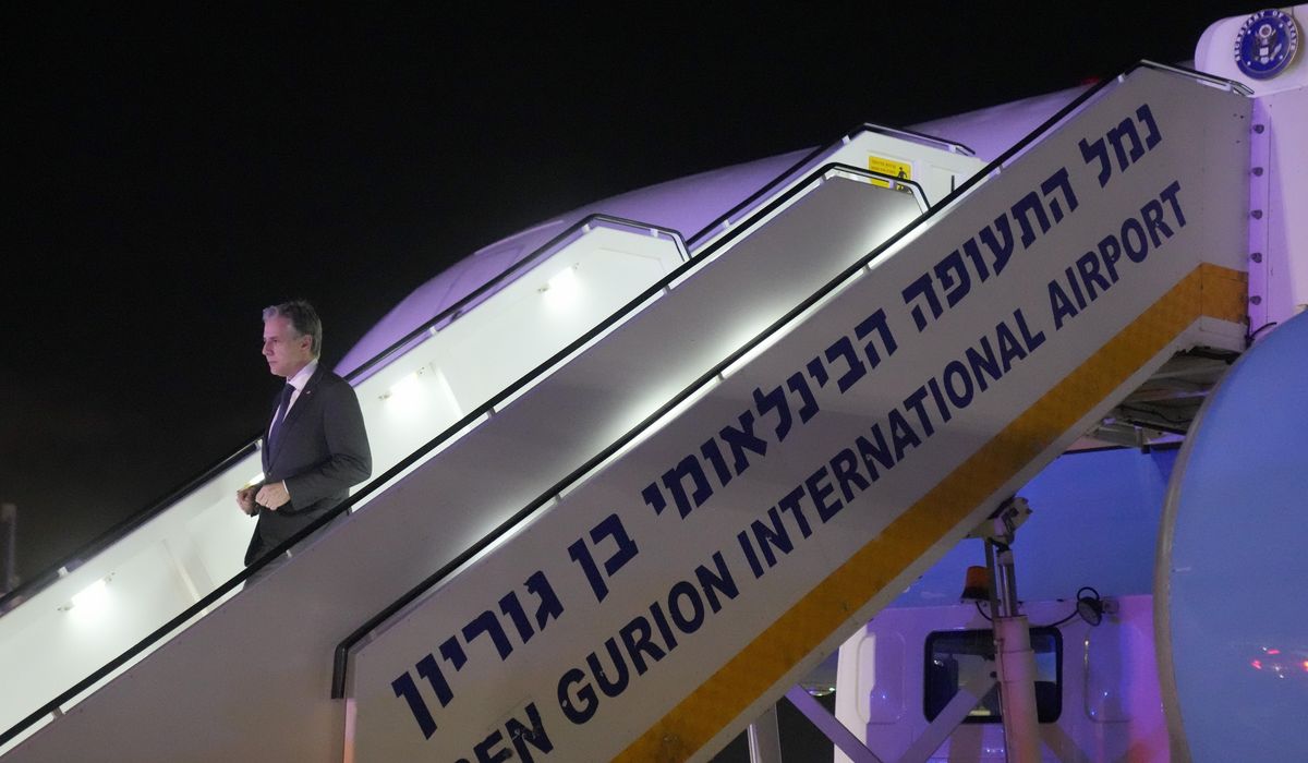 NextImg:Blinken briefs Israeli leaders on cease-fire and hostage talks as war in Gaza enters 5th month
