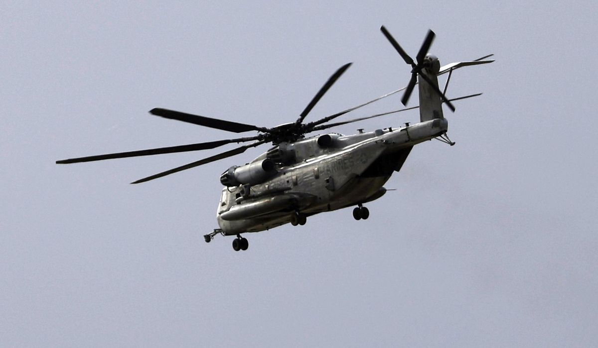 NextImg:Marine helicopter that had gone missing went down in mountainous area outside San Diego