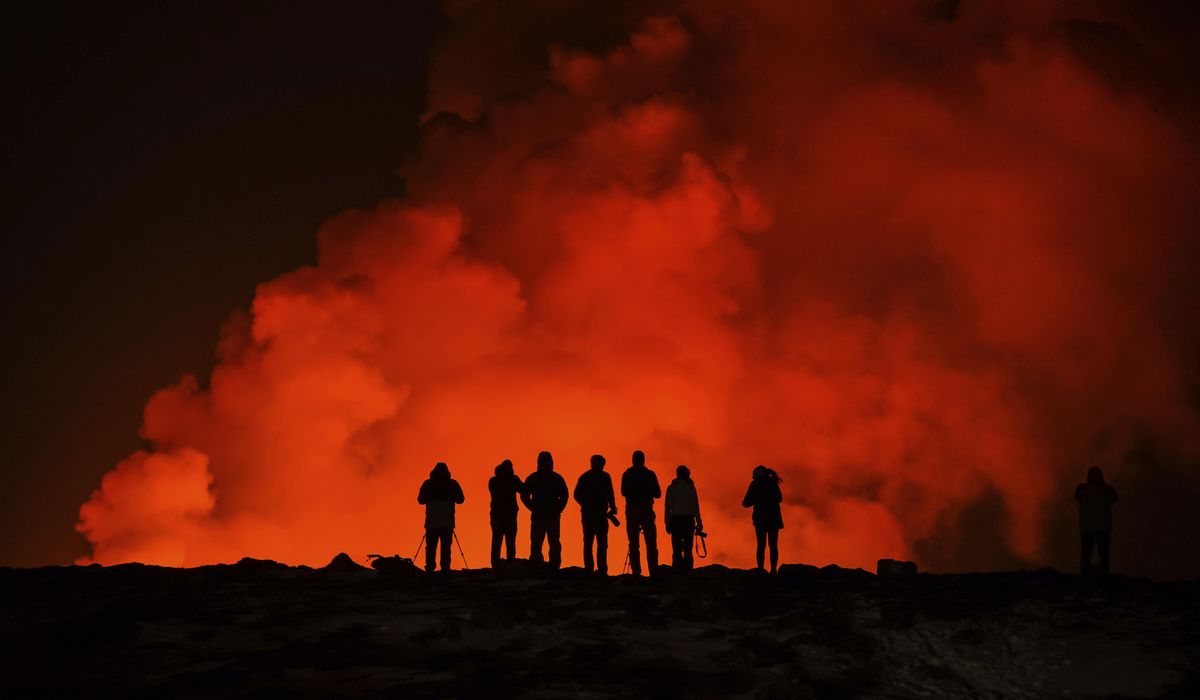 NextImg:Volcano erupts in the same part of Iceland where earlier activity had required evacuations