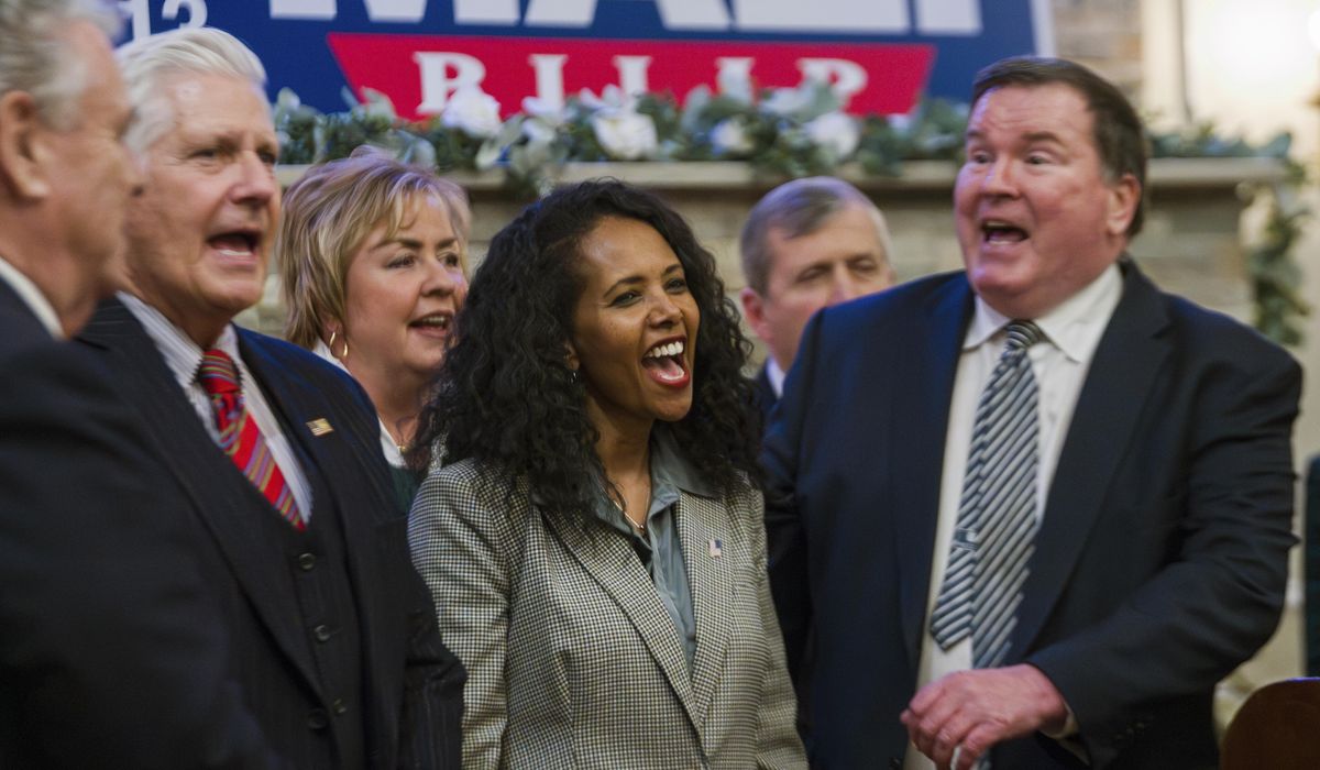 NextImg:New York party activists make final campaign push before pivotal House special election