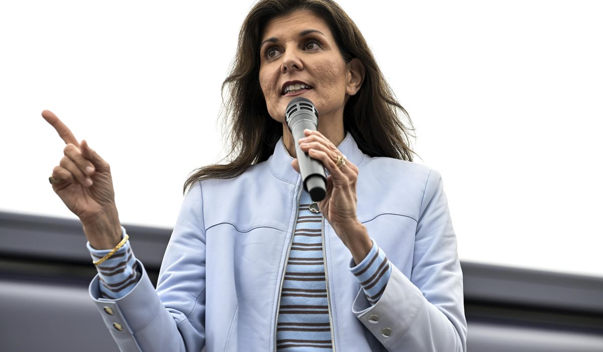 NextImg:Nikki Haley tells Trump to ‘say it to my face’ after he questions her military husband’s whereabouts