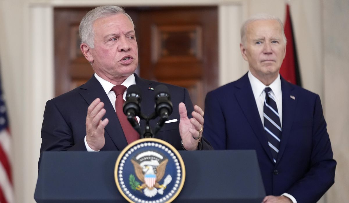 NextImg:Biden, Jordan’s King Abdullah urge Israel to show restraint as Rafah assault looms