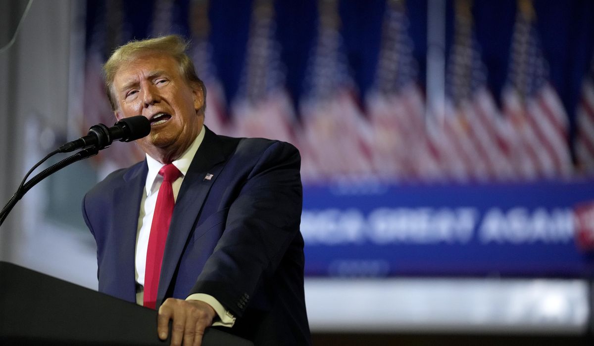 NextImg:Trump to attend key N.Y. hearing ahead of trial over hush-money payments