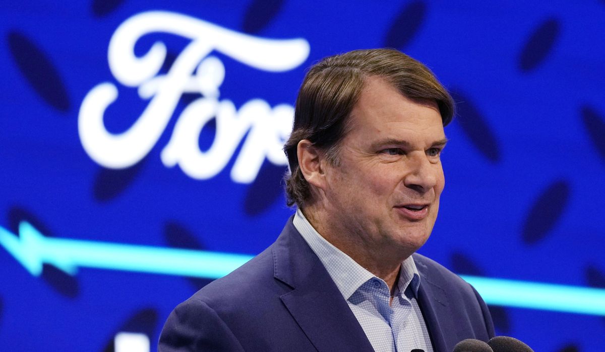NextImg:Ford CEO says company will rethink where it builds vehicles after last year’s autoworkers strike