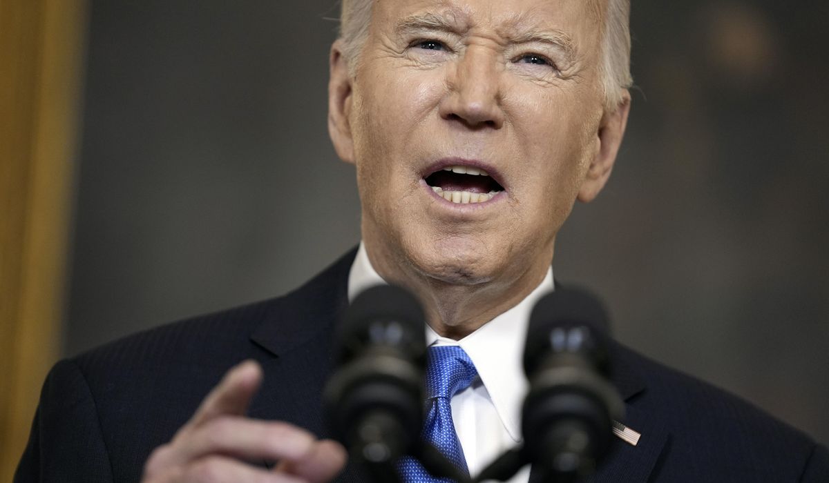 NextImg:Biden says indictment of FBI informant for lying should stop GOP’s impeachment probe
