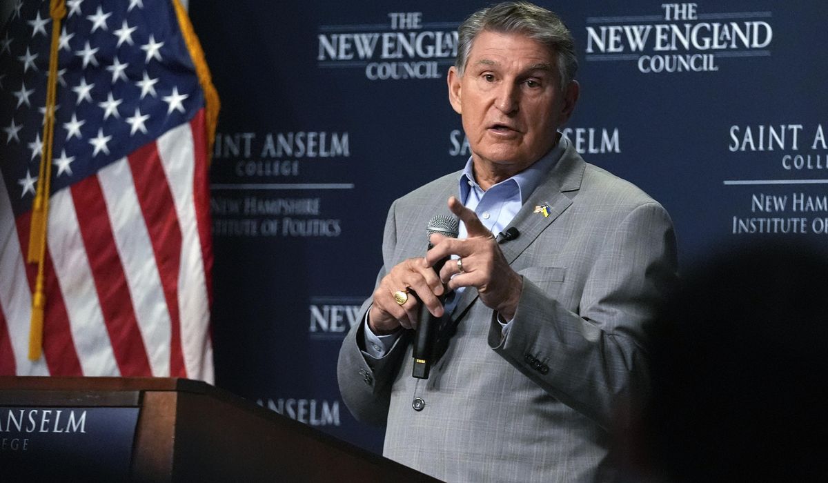 NextImg:Manchin announces he’s not in the race for president