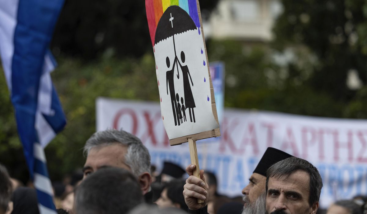 NextImg:Greece just legalized same-sex marriage. Will other Orthodox countries join them any time soon?