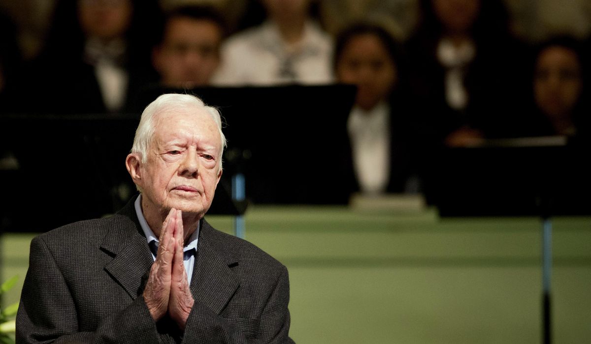 NextImg:DNC forgets Jimmy Carter in Presidents Day post
