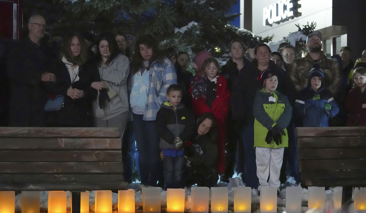 NextImg:A shaken Minnesota community waits for answers on the killings of 2 officers and 1 firefighter