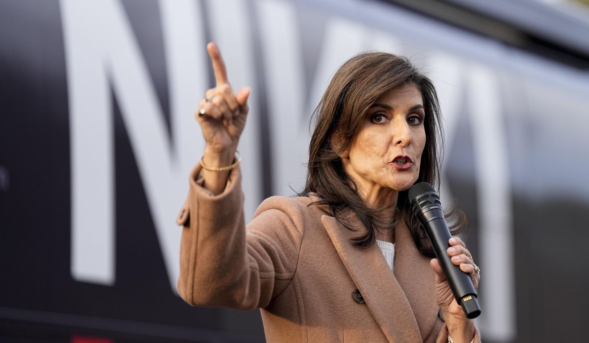 NextImg:New Haley ad paints her as a strong leader for divided nation