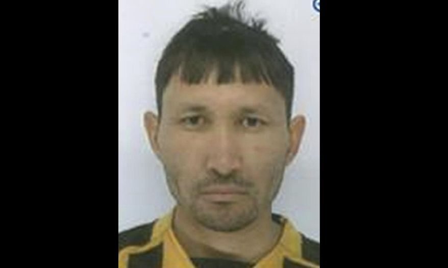 This is an undated handout photo issued by the Metropolitan Police of Abdul Ezedi. London police said Tuesday, Feb, 20, 2024 that they “strongly believe” that they have pulled out from the River Thames the body of the suspect in a chemical attack that left a woman hospitalized with life-changing injuries and injured her two young daughters. (Metropolitan Police via AP)