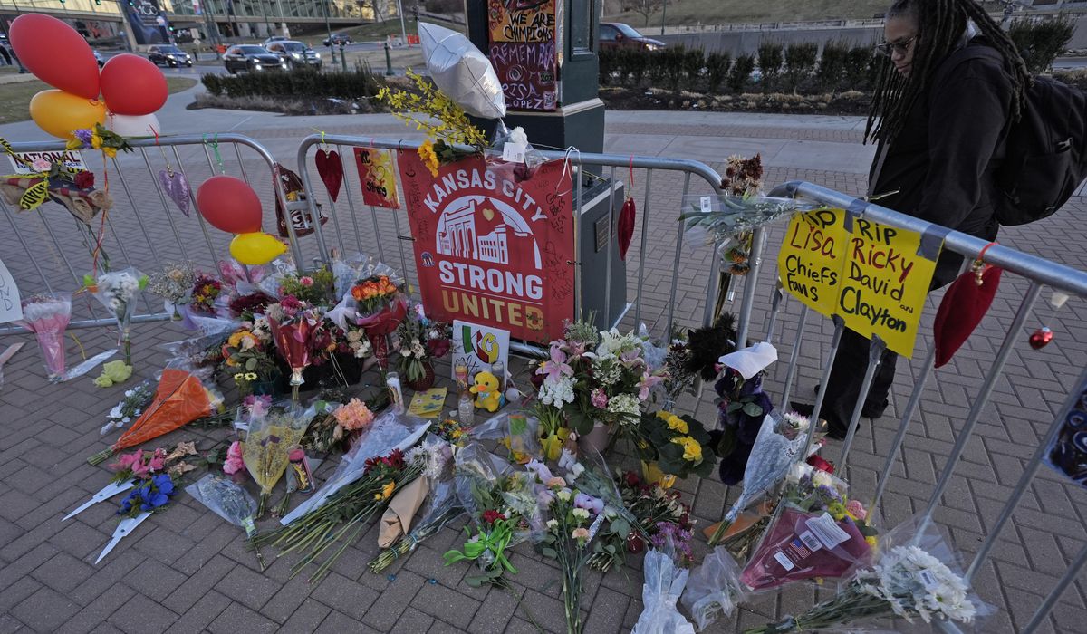 NextImg:Family of suspect in Kansas City parade shooting sets up, then deletes GoFundMe page
