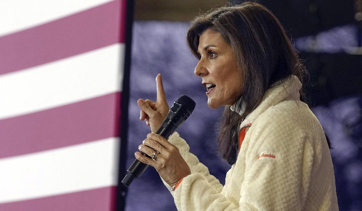 NextImg:Haley says Trump’s court drama is a crippling distraction for GOP