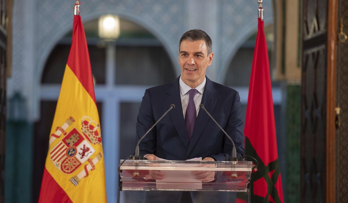 NextImg:Spain’s prime minister meets with Morocco’s king and discusses migration and the Israel-Hamas war