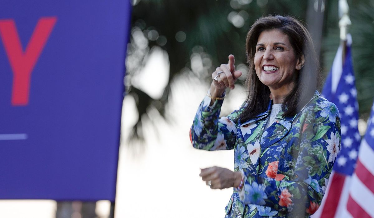 NextImg:Haley campaign warns that Trump defeating Biden is a ‘pipe dream’