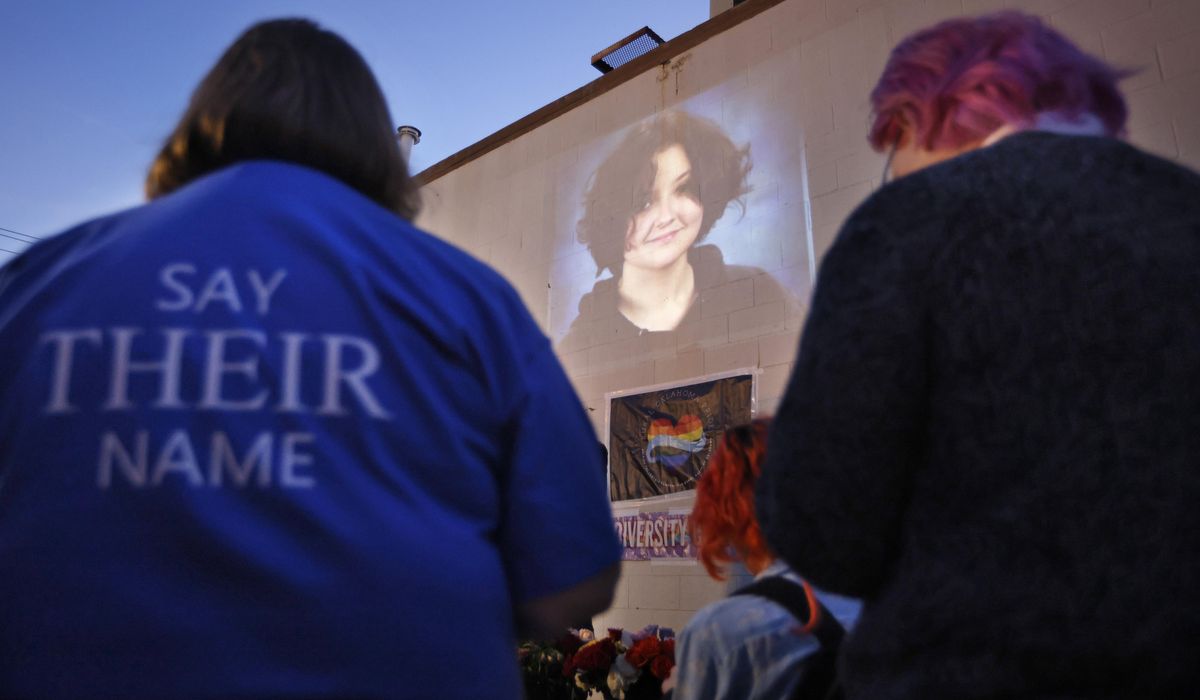 NextImg:Vigils held for nonbinary teen who died following school bathroom fight