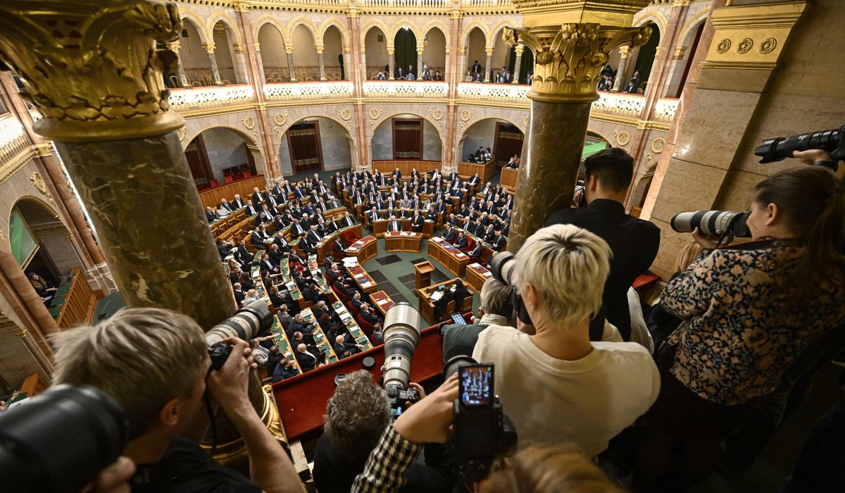 NextImg:Hungarian Parliament ratifies Sweden’s NATO bid, clearing the final obstacle to membership