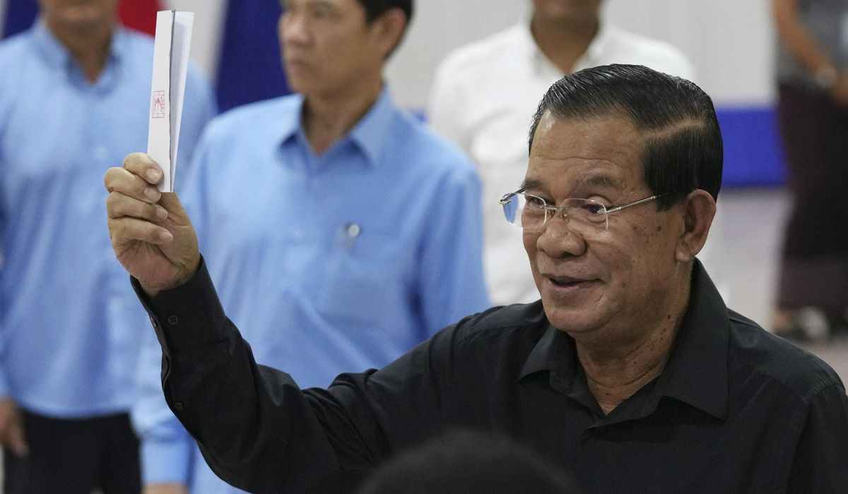 NextImg:Cambodia’s ruling party wins Senate election, paving the way for Hun Sen to act as its president