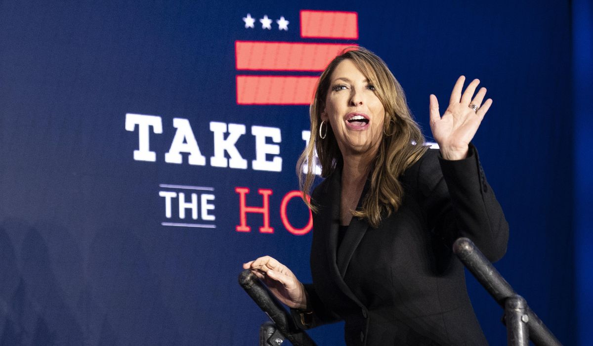 NextImg:Ronna McDaniel will step down as RNC chair on March 8