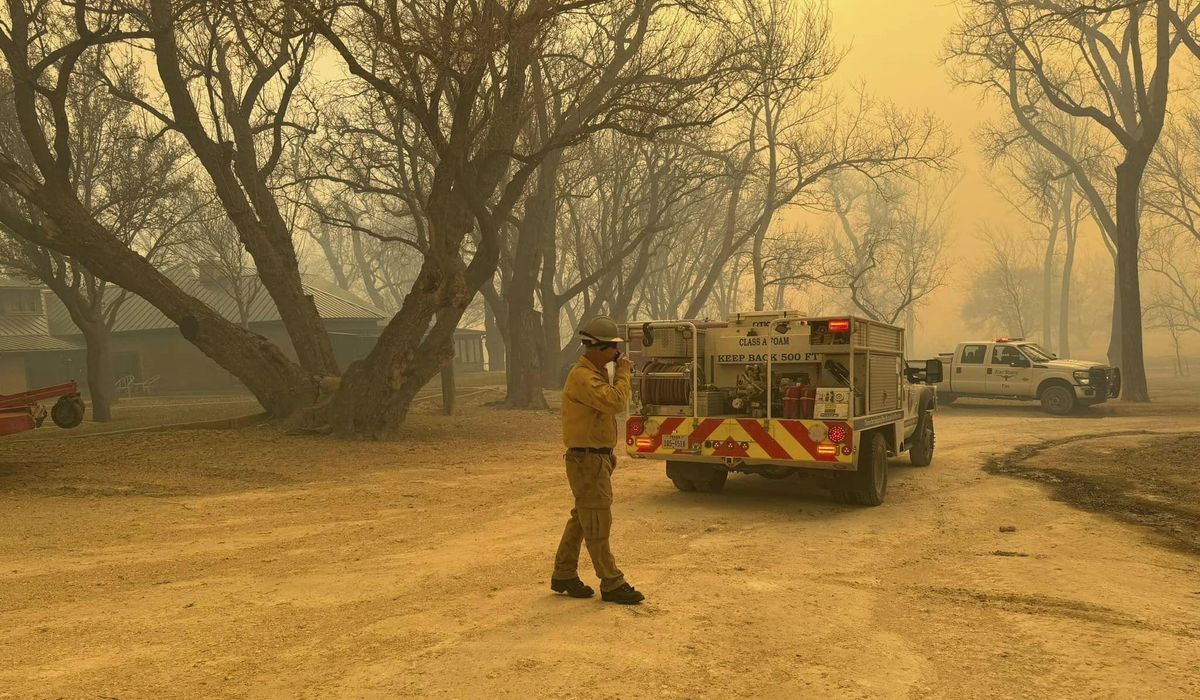 NextImg:Nuclear weapons facility pauses operations as wildfires spread through Texas Panhandle