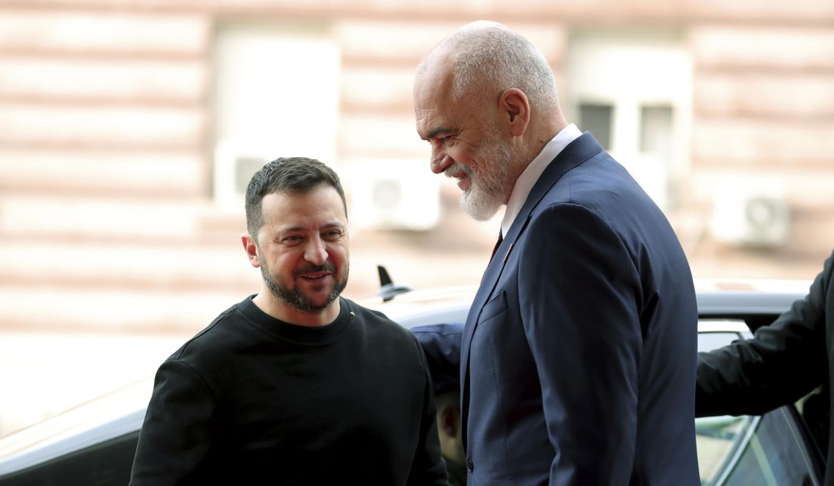 NextImg:Zelenskyy will co-host summit in Albania seeking more war support from southeastern Europe