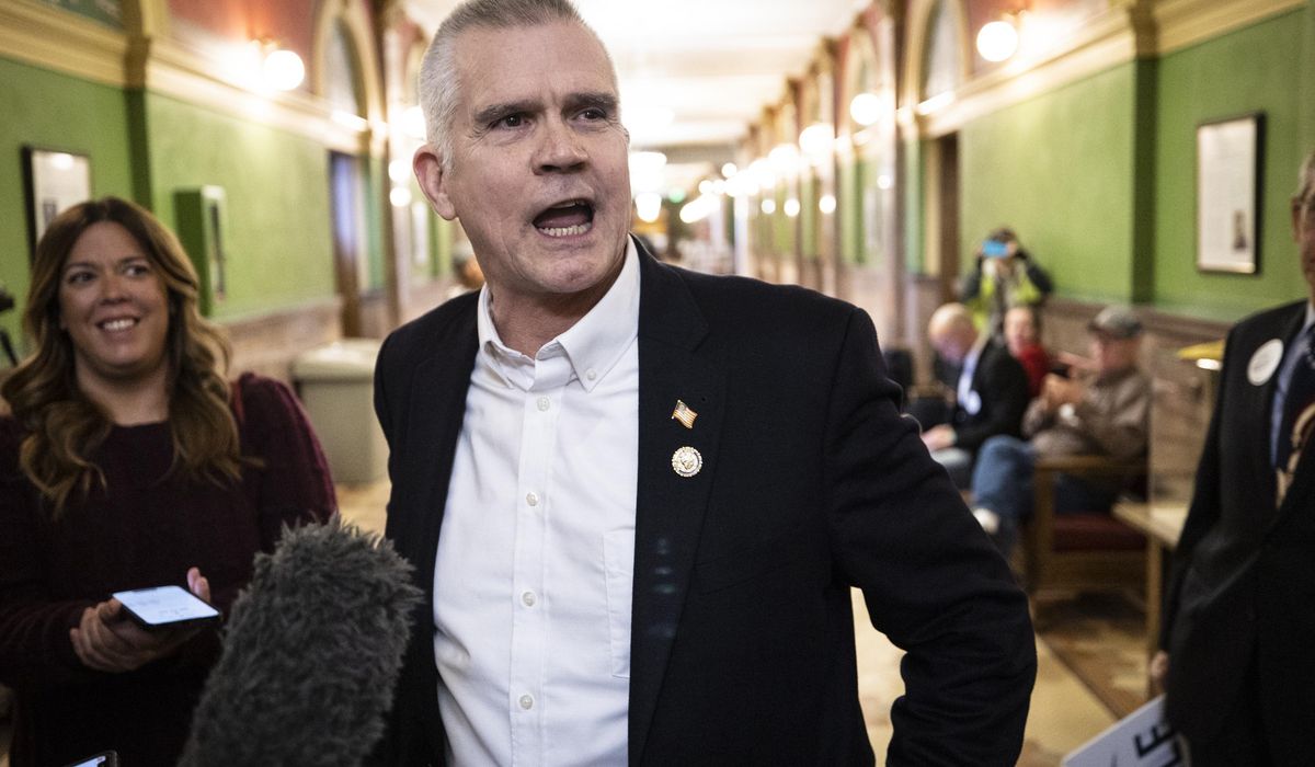 NextImg:Matt Rosendale announces retirement from House, cites death threat and ‘defamatory rumors’
