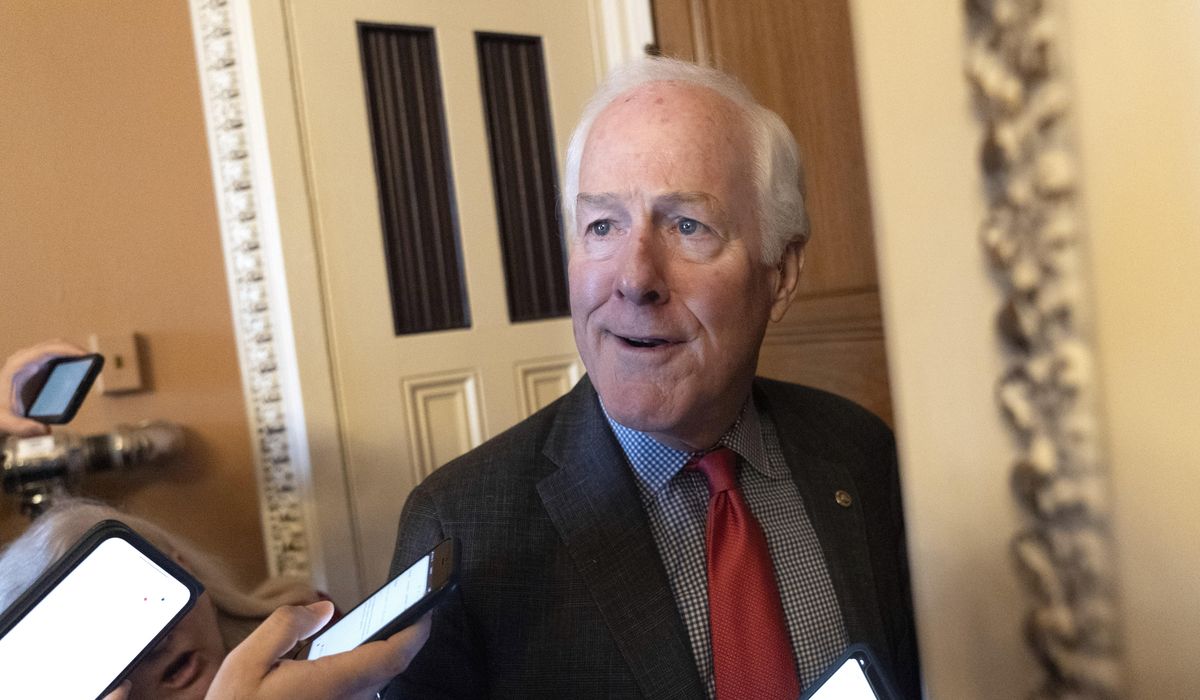 NextImg:Sen. John Cornyn first to run for McConnell’s leadership post