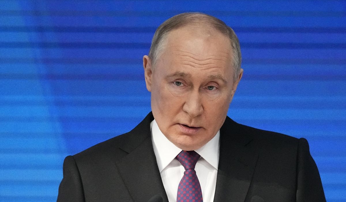 NextImg:Putin warns that sending Western troops to Ukraine risks a global nuclear conflict