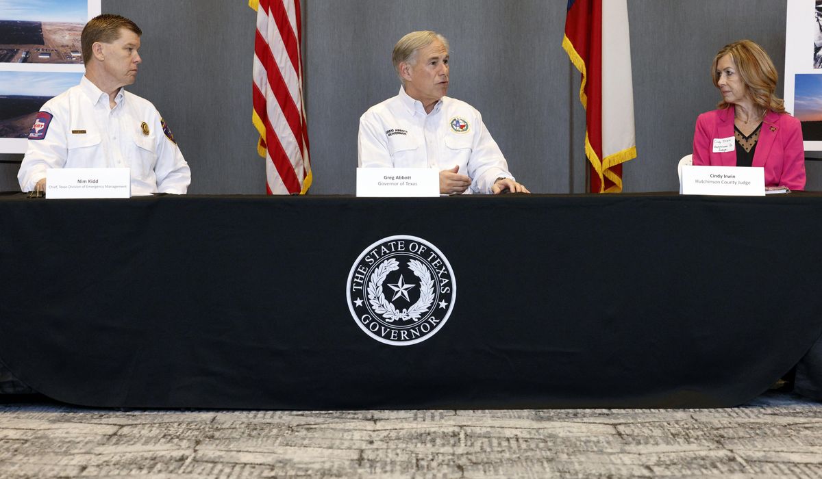 NextImg:Gov. Abbott says Texas wildfires may have destroyed up to 500 structures
