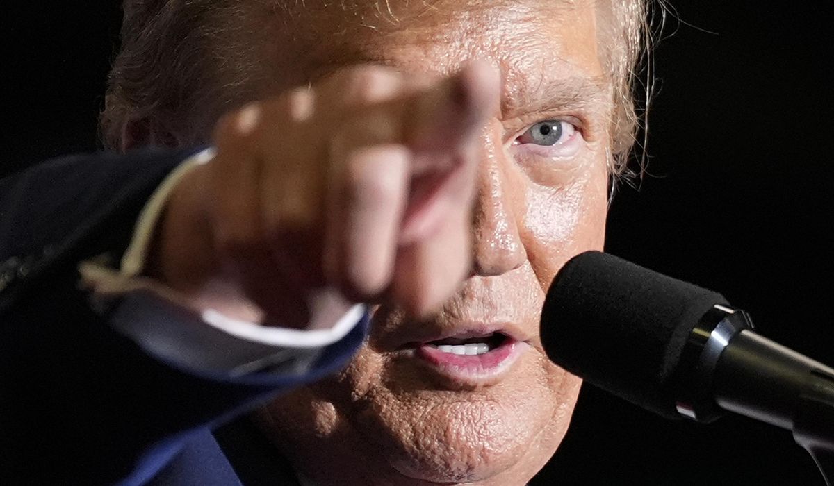 NextImg:A chunk of Republican primary and caucus voters say they wouldn’t vote for Trump as the GOP nominee