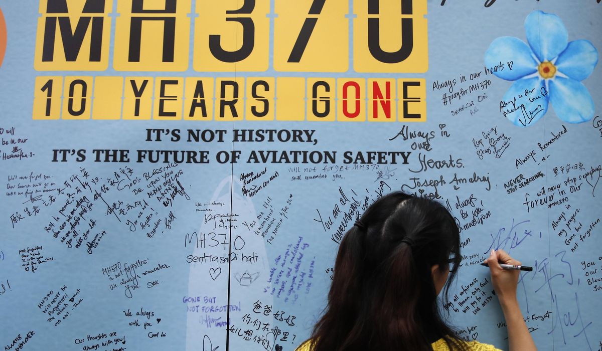 NextImg:Malaysia may renew hunt for missing flight MH370, 10 years after its disappearance