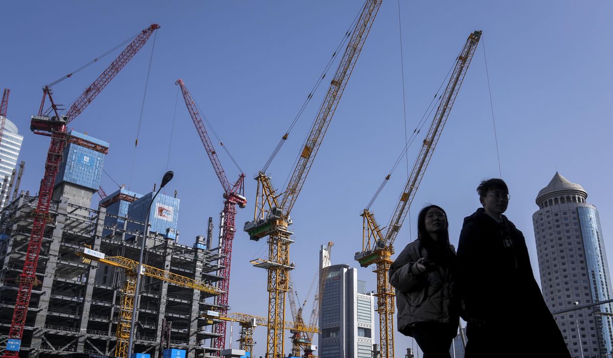 NextImg:China seeks ways to revive slowing economy and salvage property market as annual congress convenes