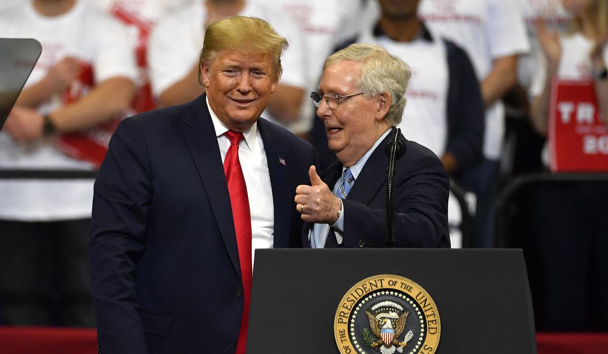 NextImg:Mitch McConnell cements truce with Trump, promises to attend Republican National Convention
