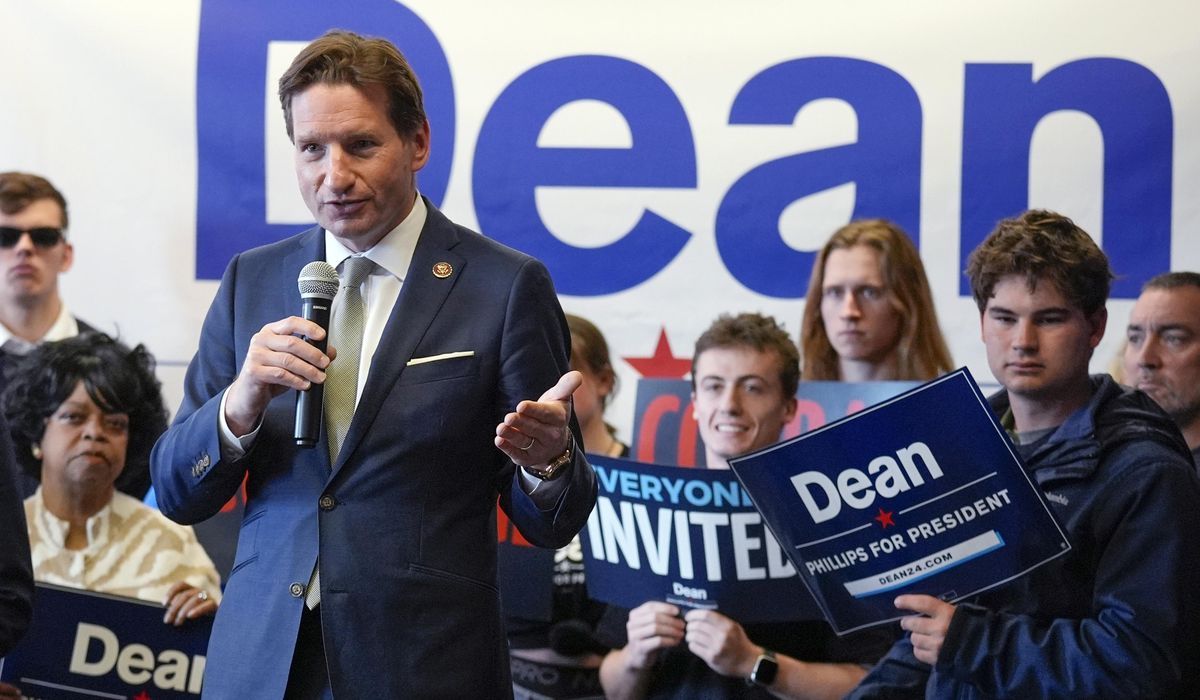 NextImg:Dean Phillips tries to laugh off Super Tuesday drubbing